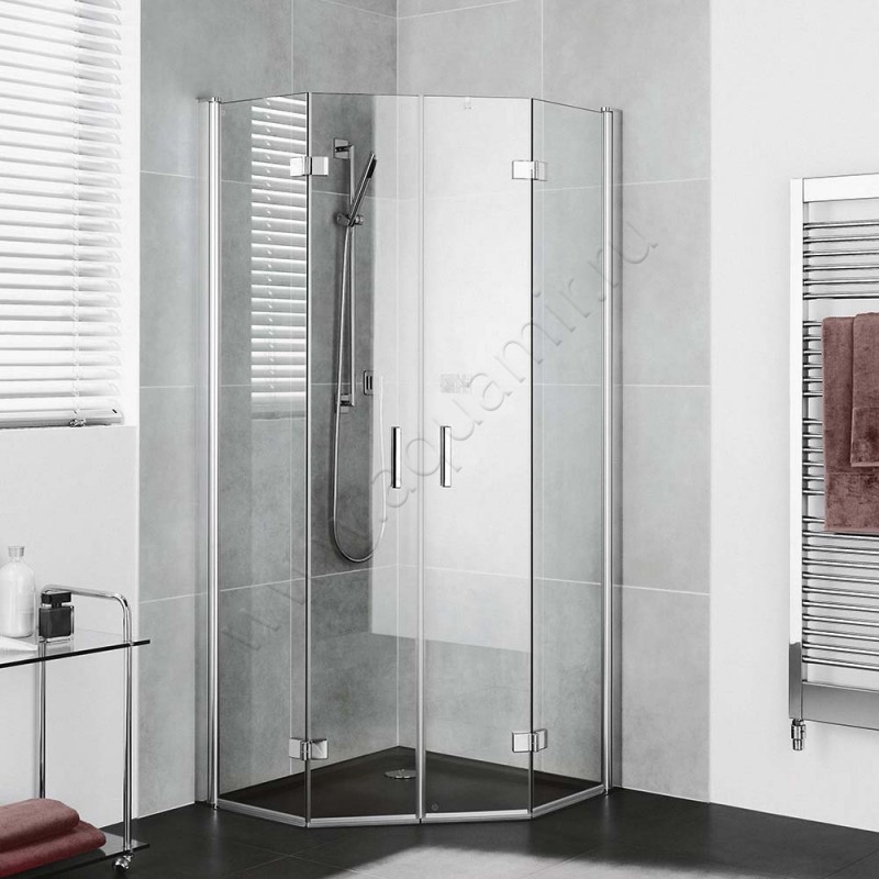 Душевой уголок со складными дверями Kermi Diga DIF4509020VPK