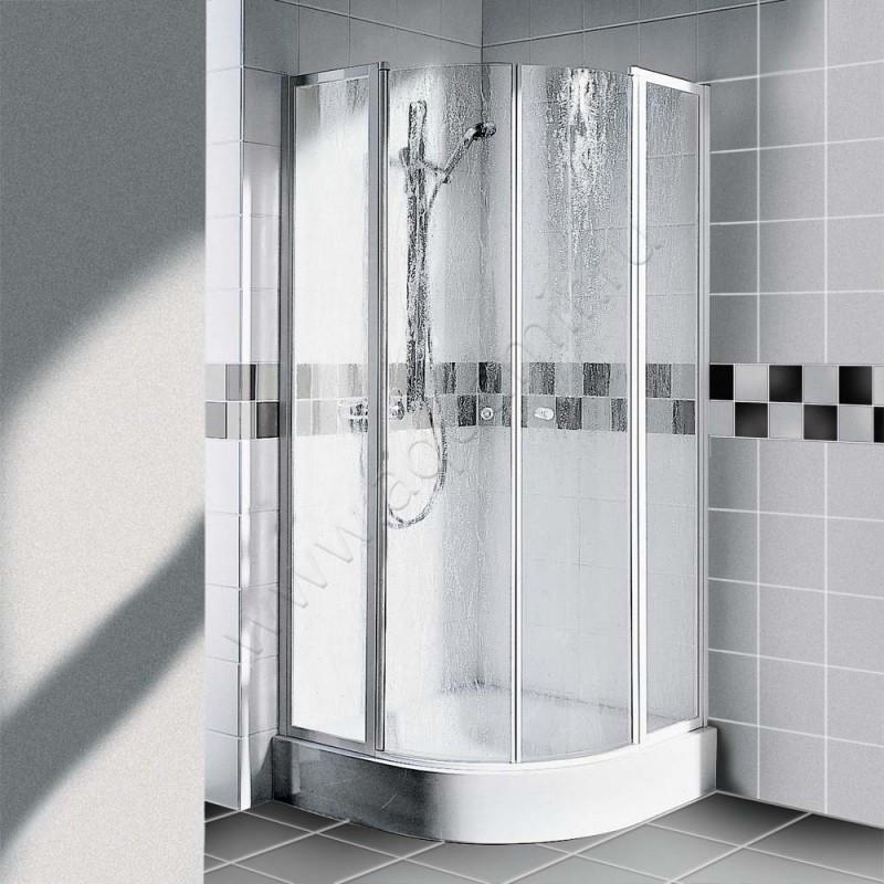 Душевой уголок с маятниковыми дверями Kermi Nova 2000 N2P53V212011K