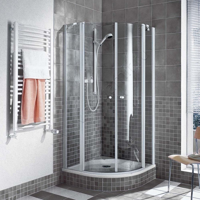 Душевой уголок с маятниковыми дверями Kermi Ibiza 2000 I2O10120181AK