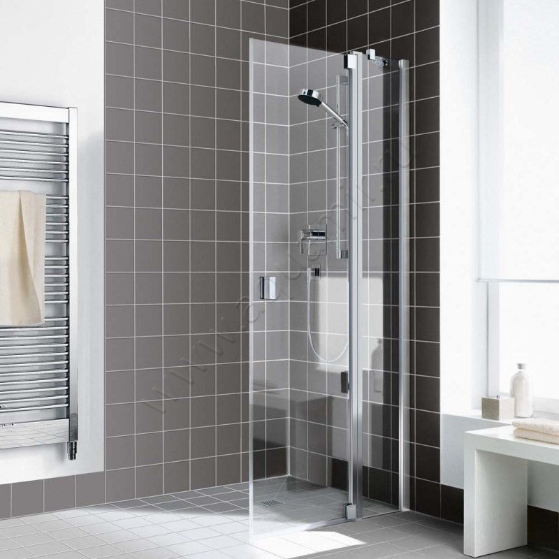 Маятниковая душевая дверь для комбинации с ответной частью Kermi Raya RAEPR080201PK