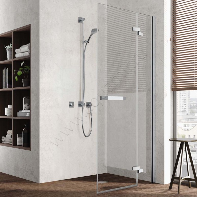 Маятниковая душевая дверь для боковой стенки Kermi Tusca TU1NR10320VAK