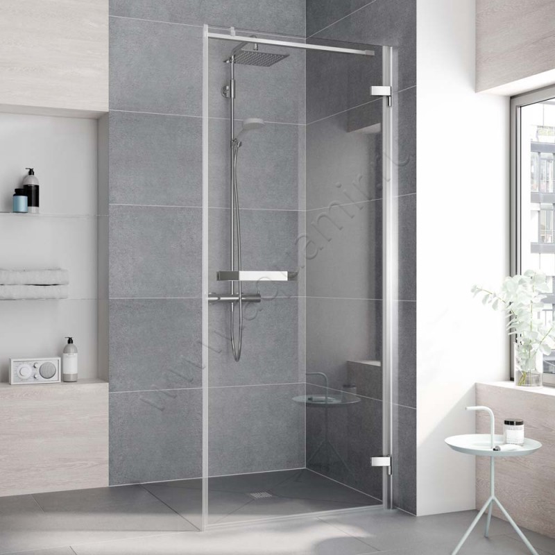 Маятниковая душевая дверь для боковой стенки Kermi Tusca TU1KR09020VAK