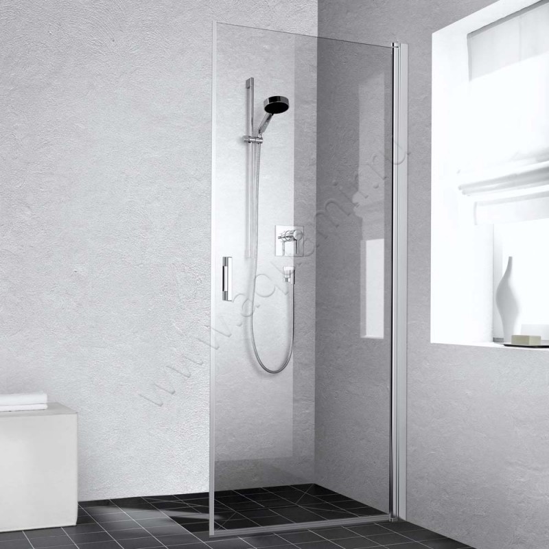 Маятниковая душевая дверь для боковой стенки/боковой двери Kermi Liga LI1ER09318VAK