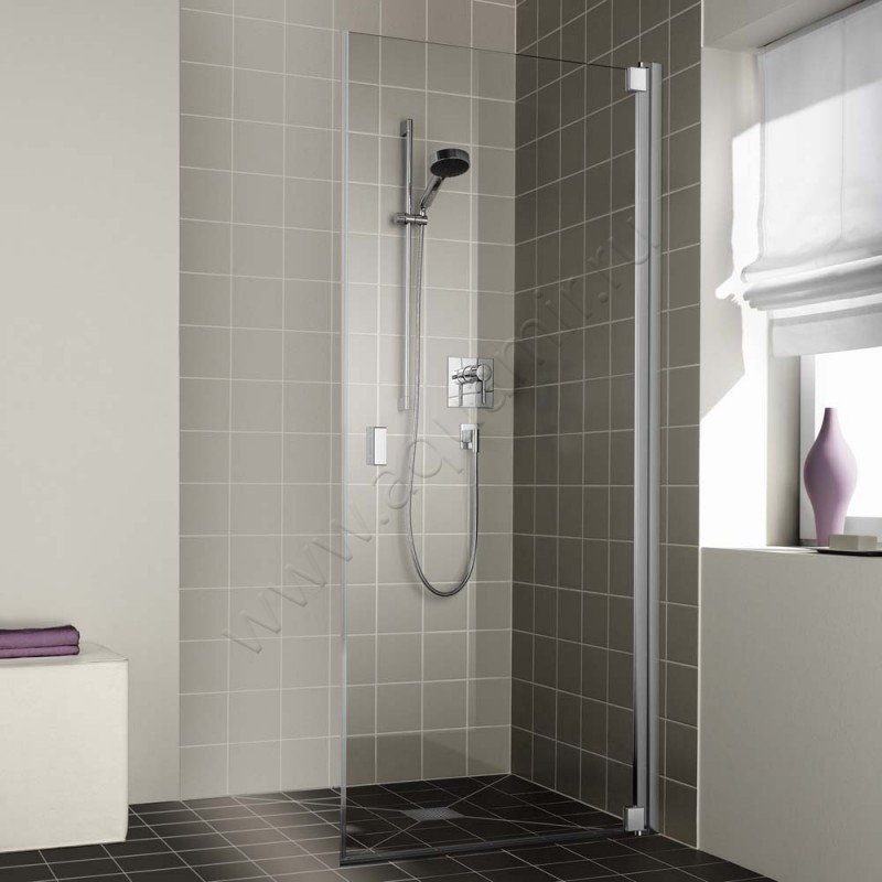 Маятниковая душевая дверь для боковой стенки/боковой двери Kermi Raya RA1KR10020VPK