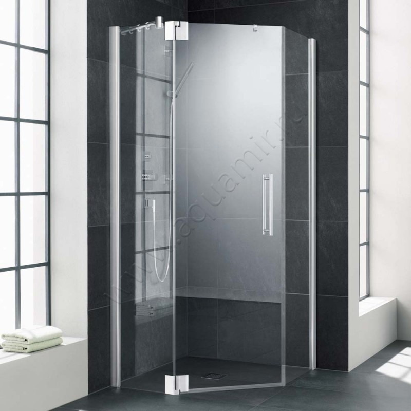 Душевой уголок с маятниковой дверью Kermi Pasa XP PXL40090201PK