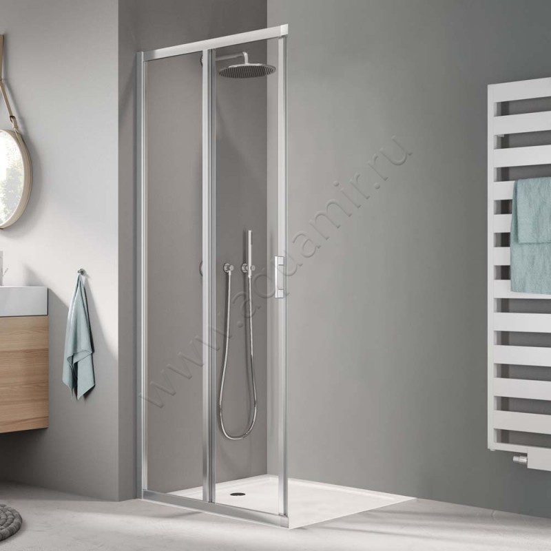 Раздвижная душевая дверь для комбинации с ответной частью Kermi Liga LIE2L09020VAK