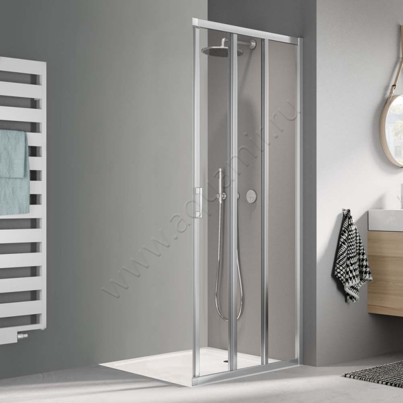 Раздвижная душевая дверь для комбинации с ответной частью Kermi Liga LIE3R080201AK