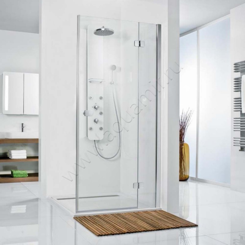 Поворотная душевая дверь для боковой стенки HSK Premium Softcube 6800090-41-50#Re200