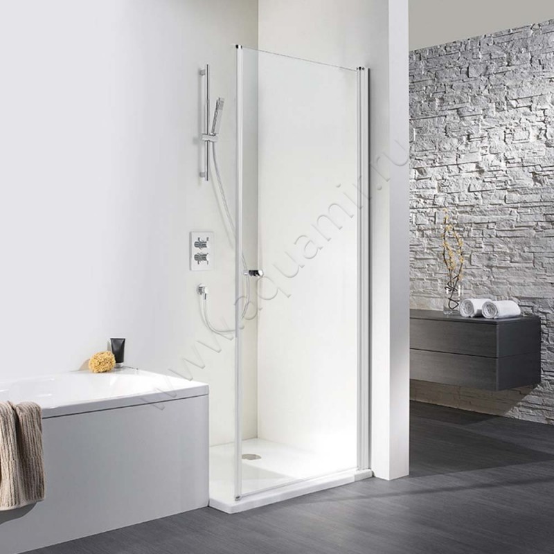 Поворотная душевая дверь для боковой стенки/боковой двери HSK Exklusiv 402100-04-50#EdRe200