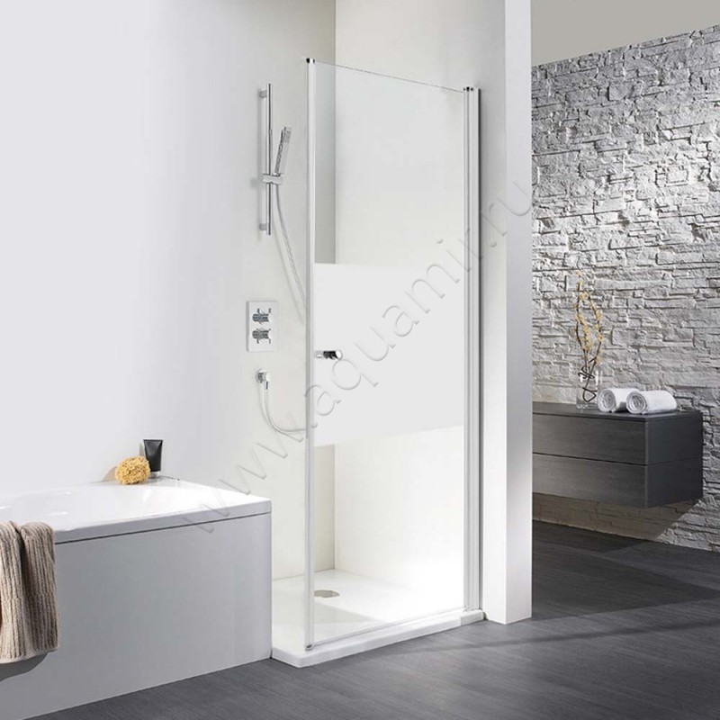 Поворотная душевая дверь для боковой стенки/боковой двери HSK Exklusiv 402075-04-100#Re200