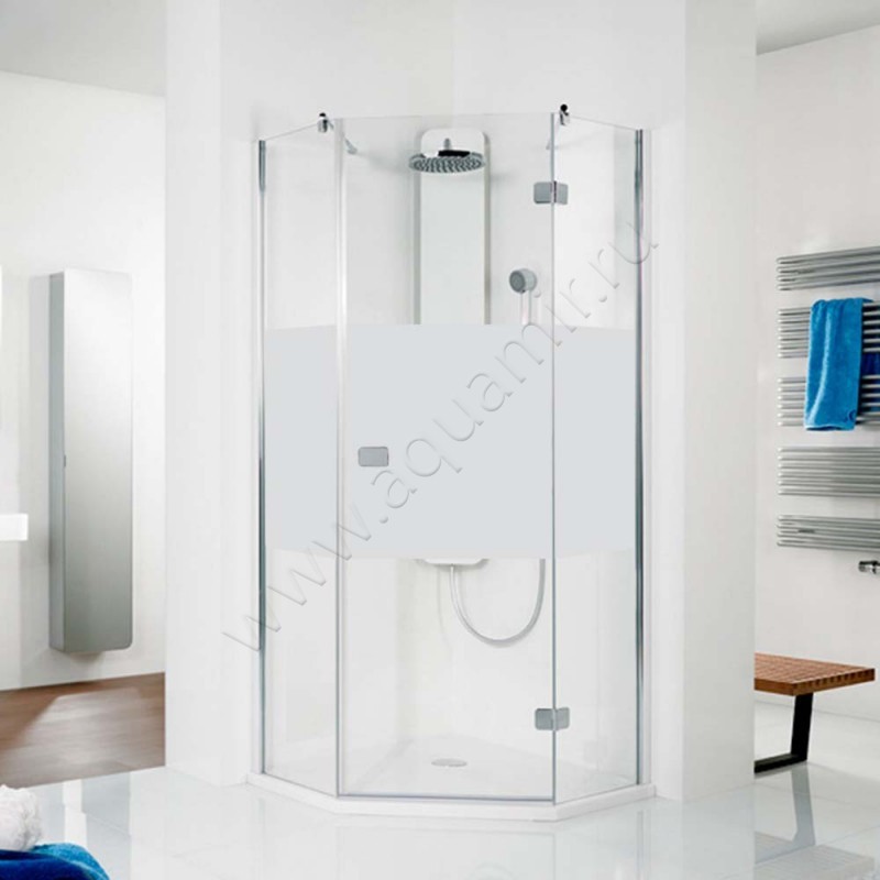 Душевой уголок с поворотной дверью HSK Premium Softcube 6860100-41-100#EdRe200