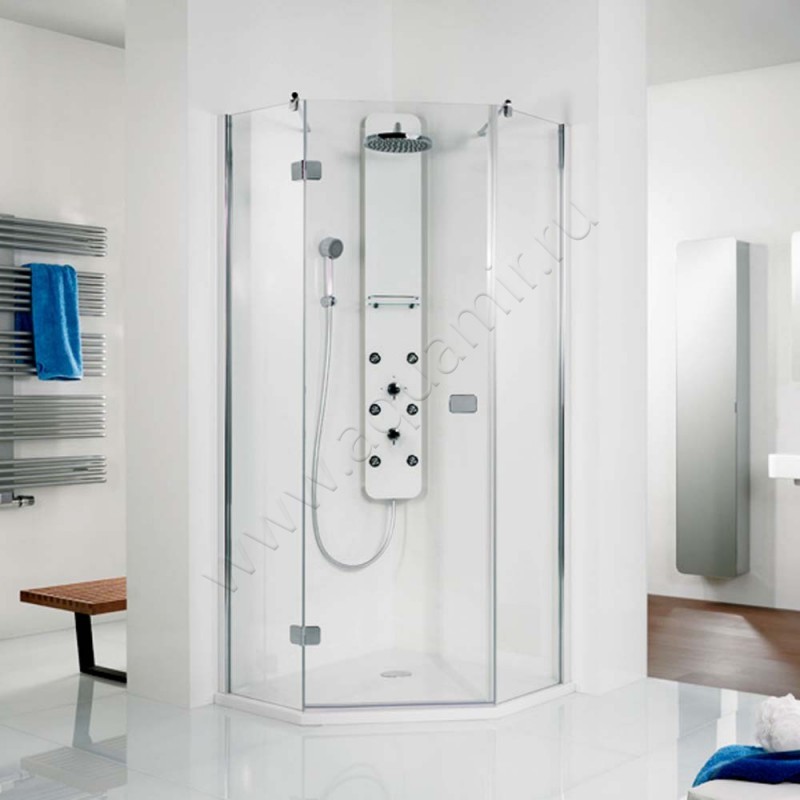 Душевой уголок с поворотной дверью HSK Premium Softcube 6860100-41-50#Li200