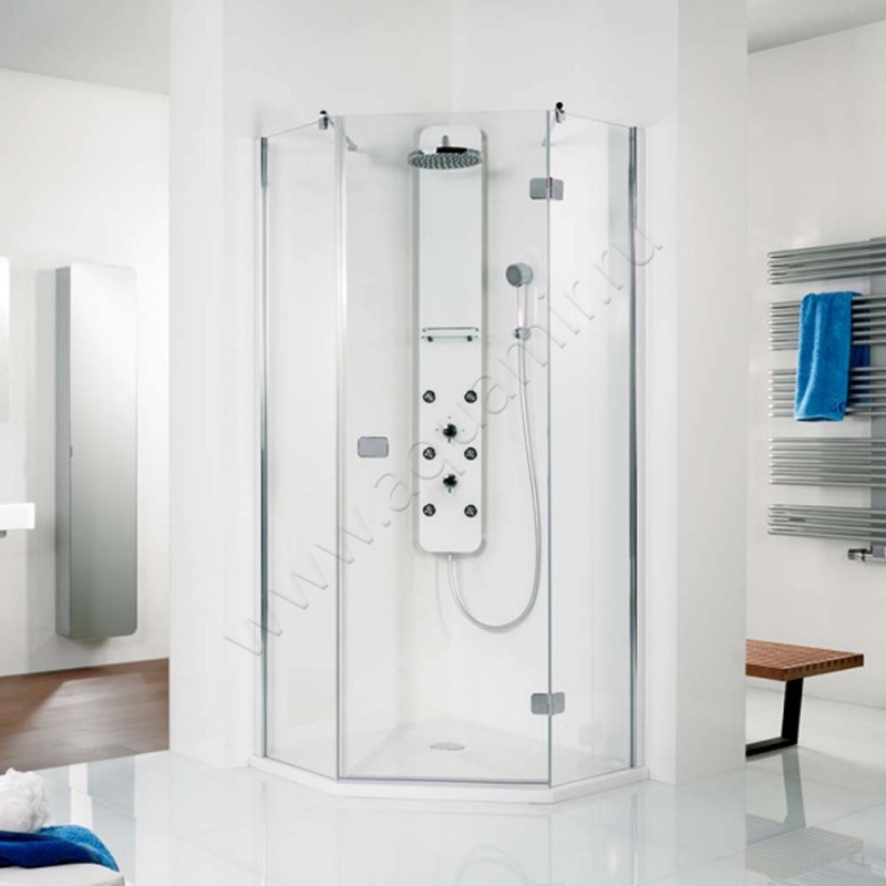 Душевой уголок с поворотной дверью HSK Premium Softcube 6860100-41-50#Re200