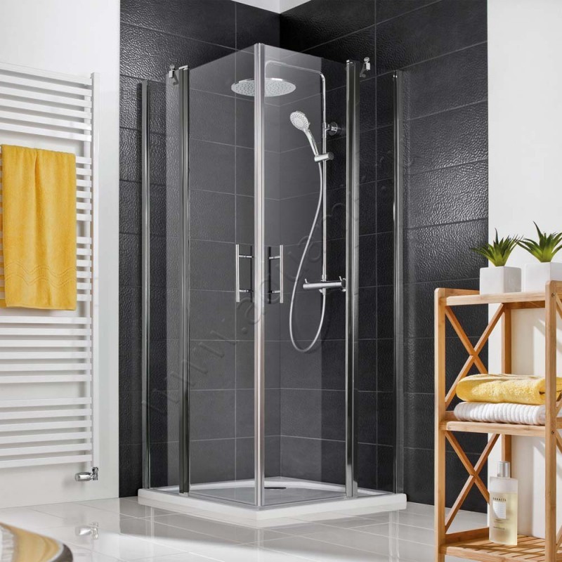 Душевой уголок с маятниковыми дверями HSK Favorit Nova 126018-41-50#Ed