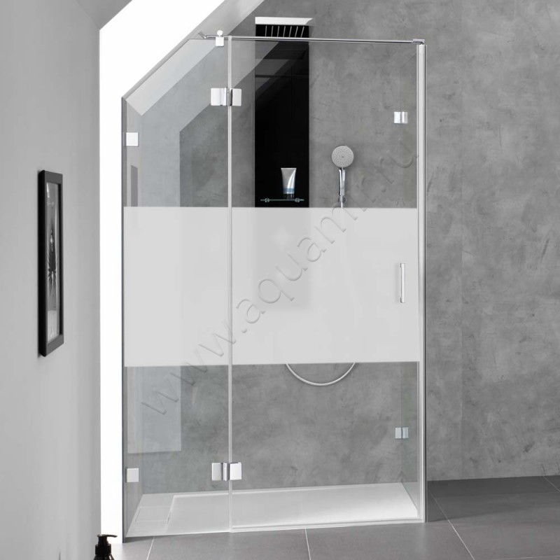 Маятниковая душевая дверь для боковой стенки HSK Aperto Pur AOP.123-41-100#EdLi