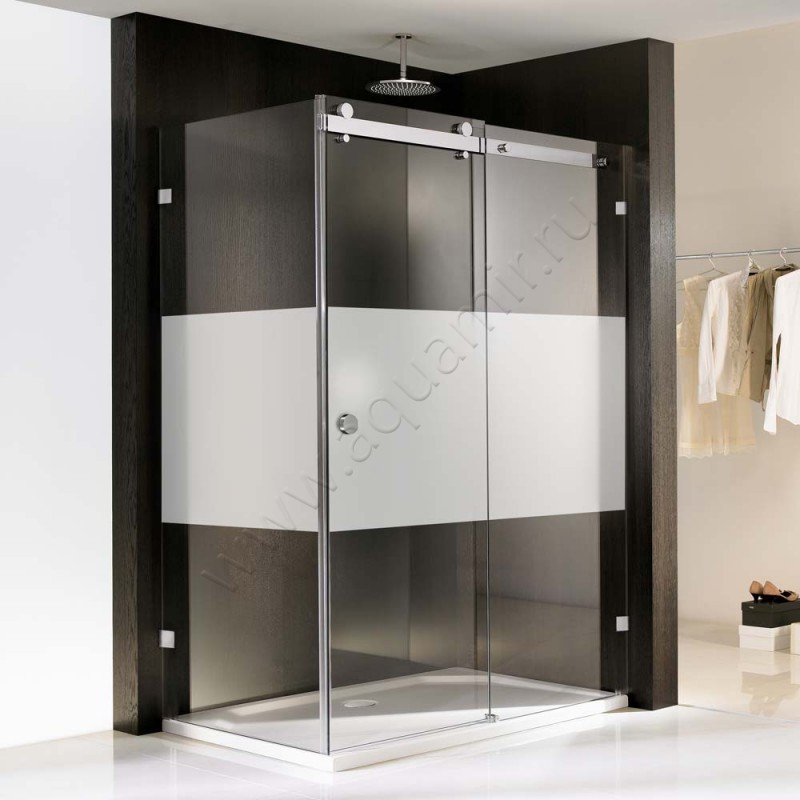 Душевой уголок с раздвижной дверью HSK Atelier Pur AP.31-41-100#EdReRe