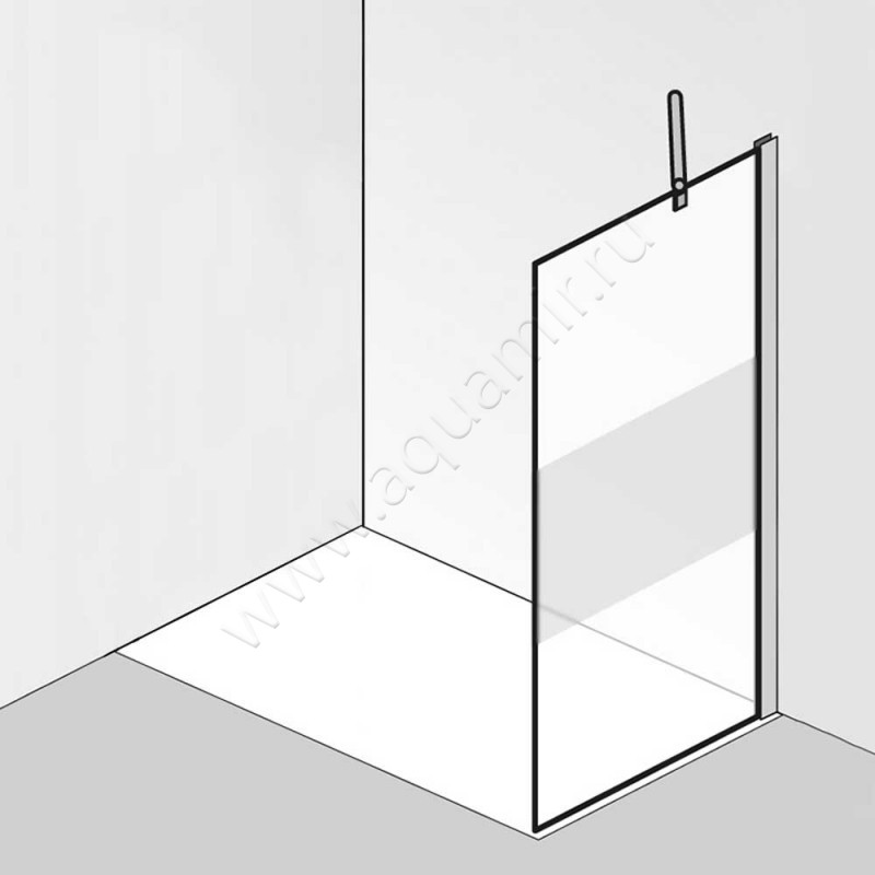 Душевая стенка для двери HSK Walk In Premium 2 6206910-41-100#Ed