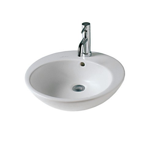 Раковина-чаша накладная с отверстием под смеситель Hatria Happy Hour 37,5 см 00Y0M601