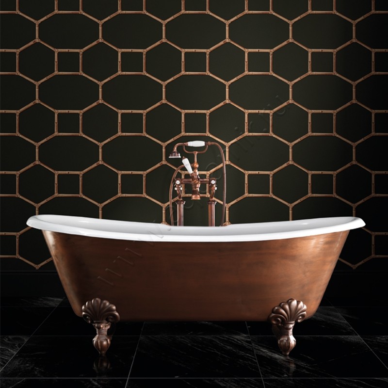 Чугунная ванна Devon & Devon Admiral Copper Effect 182x81 2MRADMIRALVARDD