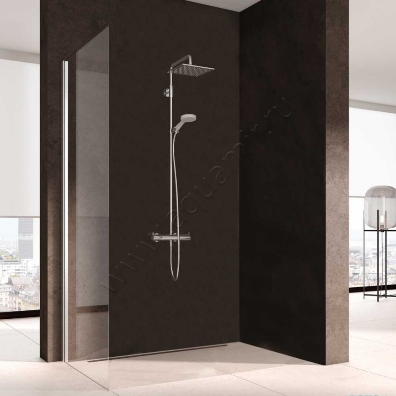 Душевая стенка для двери Kermi Nica NITWL11318VAK