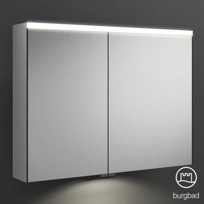 Зеркальный шкаф с подсветкой Burgbad Iveo 90.8 см (SPHY090RPN326)