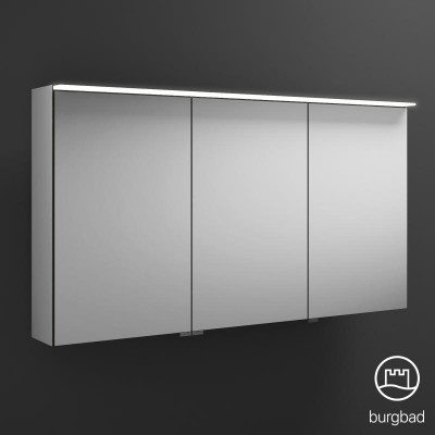 Зеркальный шкаф с подсветкой Burgbad Crono 120 см (SPIA120L320)
