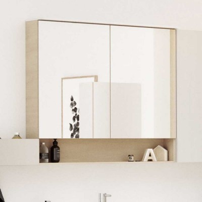 Зеркальный шкаф с подсветкой Geberit Acanto 89 см (500646002)
