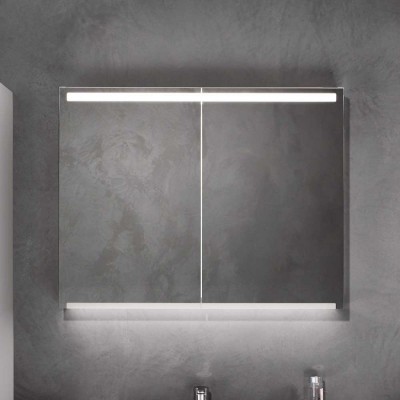 Зеркальный шкаф с подсветкой Geberit Option 90 см (500583001)