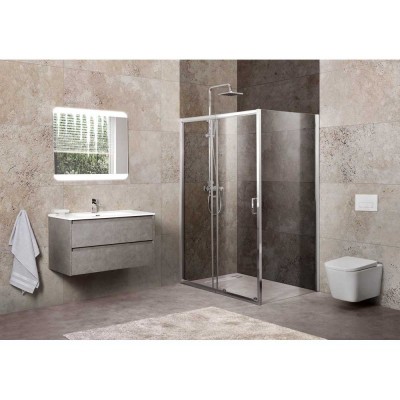   BelBagno UNIQUE (UNIQUE-AH-1-100/115-90-C-Cr, UNIQUEAH110011590CCr)