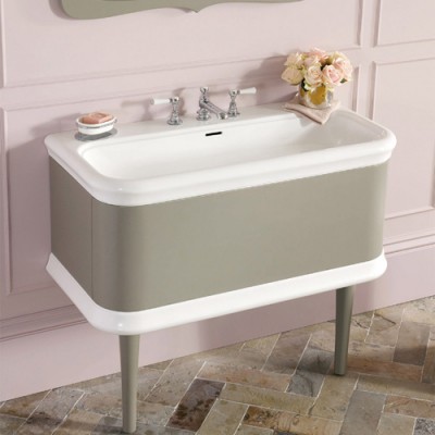 Комплект мебели для ванной комнаты Victoria + Albert Lario 100 100 см (LAR-100-SG, LAR100SG)