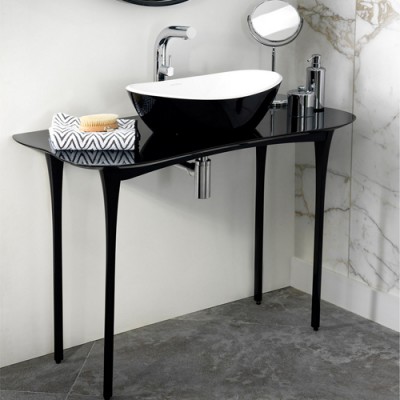 Комплект мебели для ванной комнаты Victoria + Albert Stiletto 110 110 см (STL-110-BK, STL110BK)