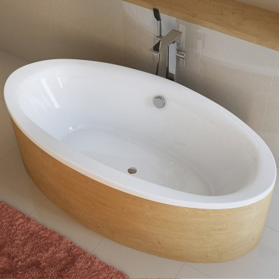 Акриловая ванна Excellent Lumina 190x95.5 овальной формы (WAEX.LUM.19WH, WAEXLUM19WH)