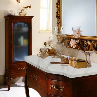 Столешница для туалетного столика Bagno Piu Versailles Bianco Calacatta (VE/100, VE100)
