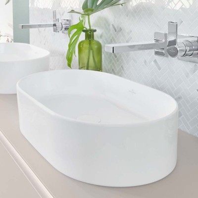 -  Villeroy & Boch Collaro 56 , ,  /stone white (4A1956RW)