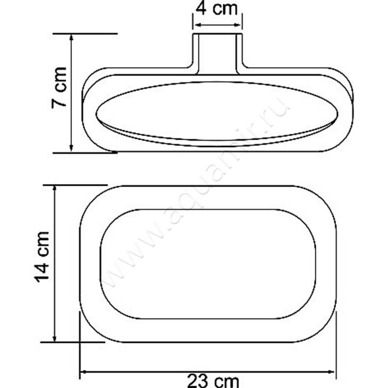 Полотенцедержатель Wasserkraft Kammel K-8360 размеры