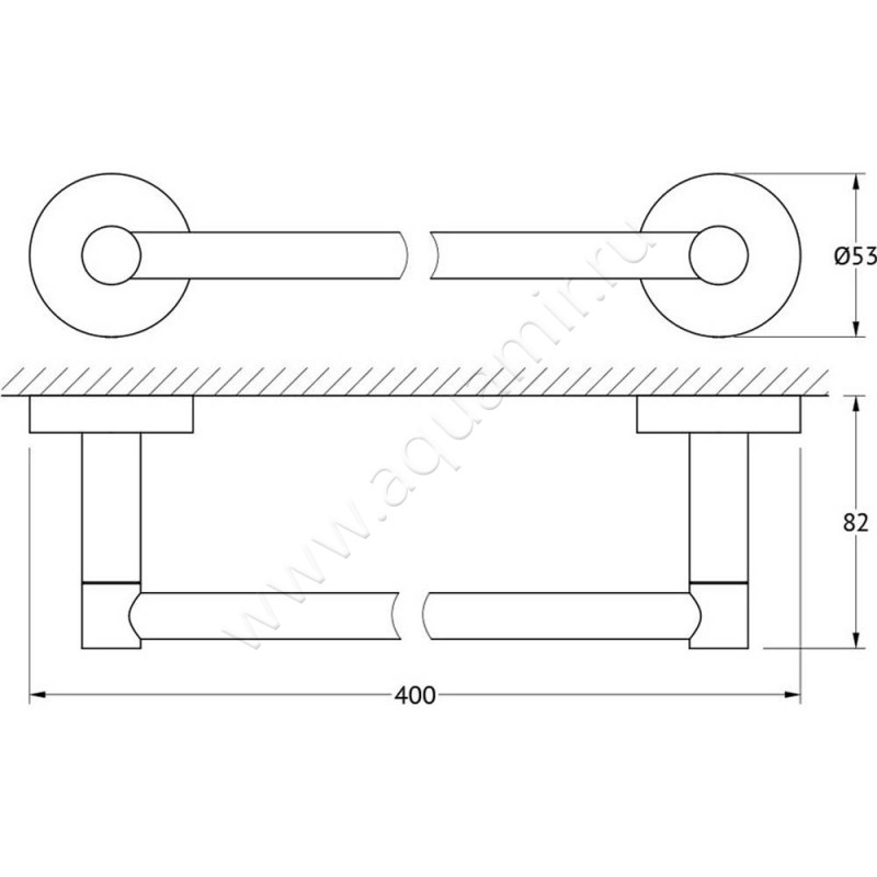 Полотенцедержатель Artwelle Harmonie HAR 026 размеры