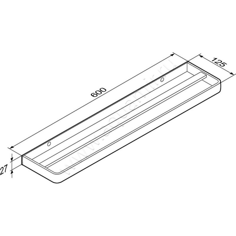 Полотенцедержатель Damixa Jupiter DA77336400 размеры