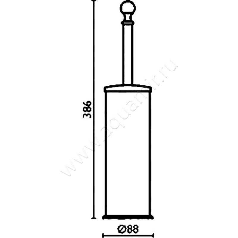 Ершик Bagno & Associati Canova CA 253 92 размеры