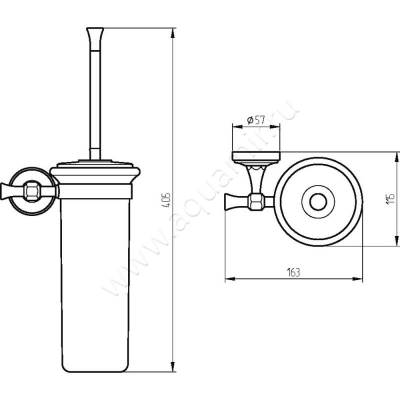 Ершик Migliore Fortuna 27734 размеры
