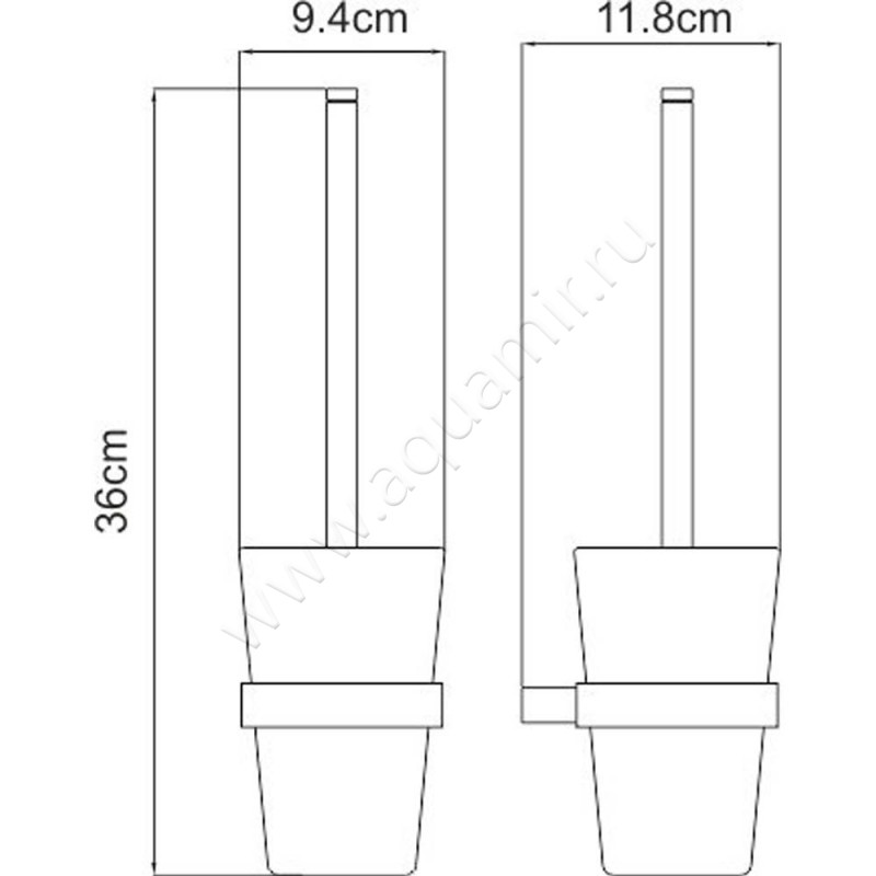 Ершик Wasserkraft Sauer K-7927 размеры