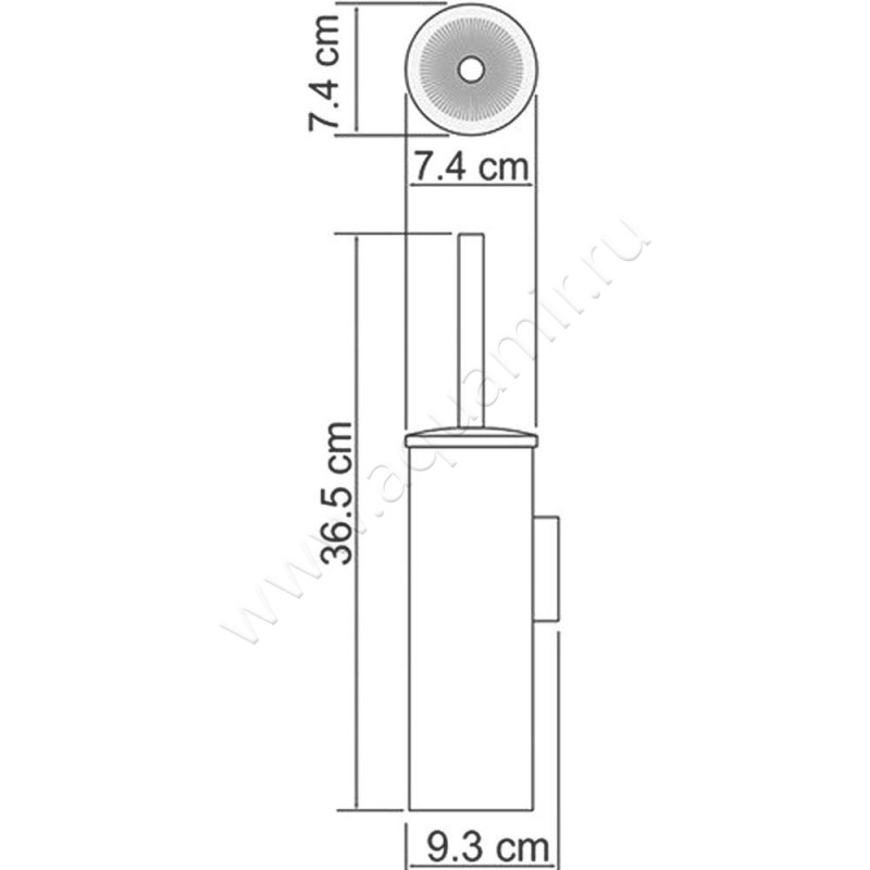 Ершик Wasserkraft K-1087 размеры