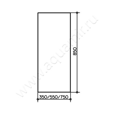 Зеркало Keuco Plan 10095002000 размеры