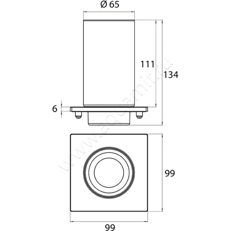 Стакан Emco Liaison 1820 001 02 размеры