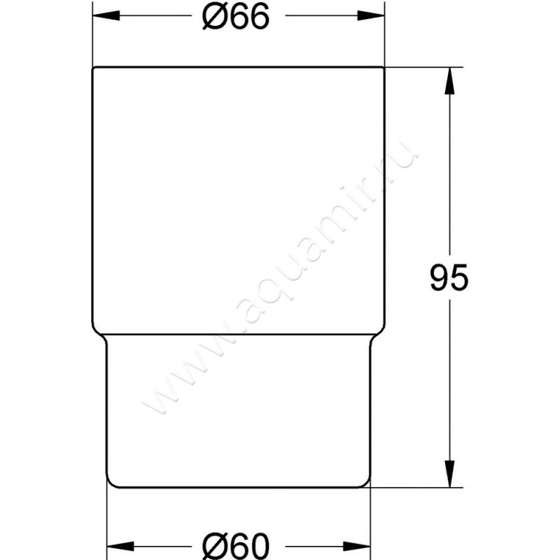 Стакан Grohe Essentials 40372001 размеры