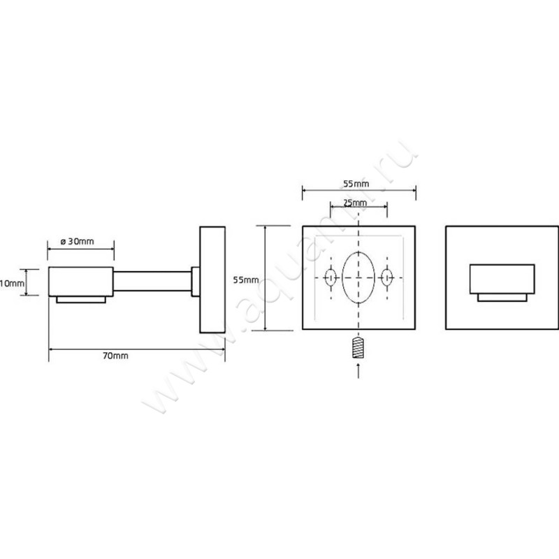 Мыльница Bemeta Beta 132108202 размеры