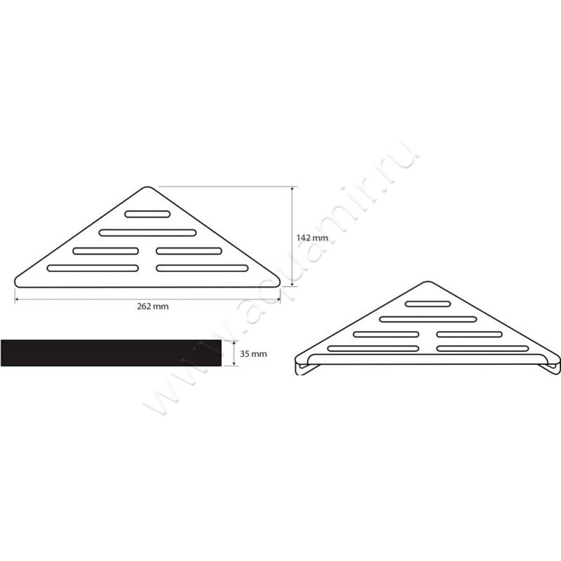 Мыльница Bemeta Dark 102308260 размеры