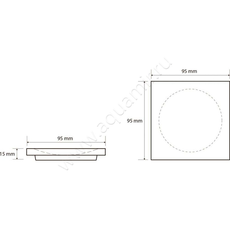 Мыльница Bemeta Gamma 145608310 размеры