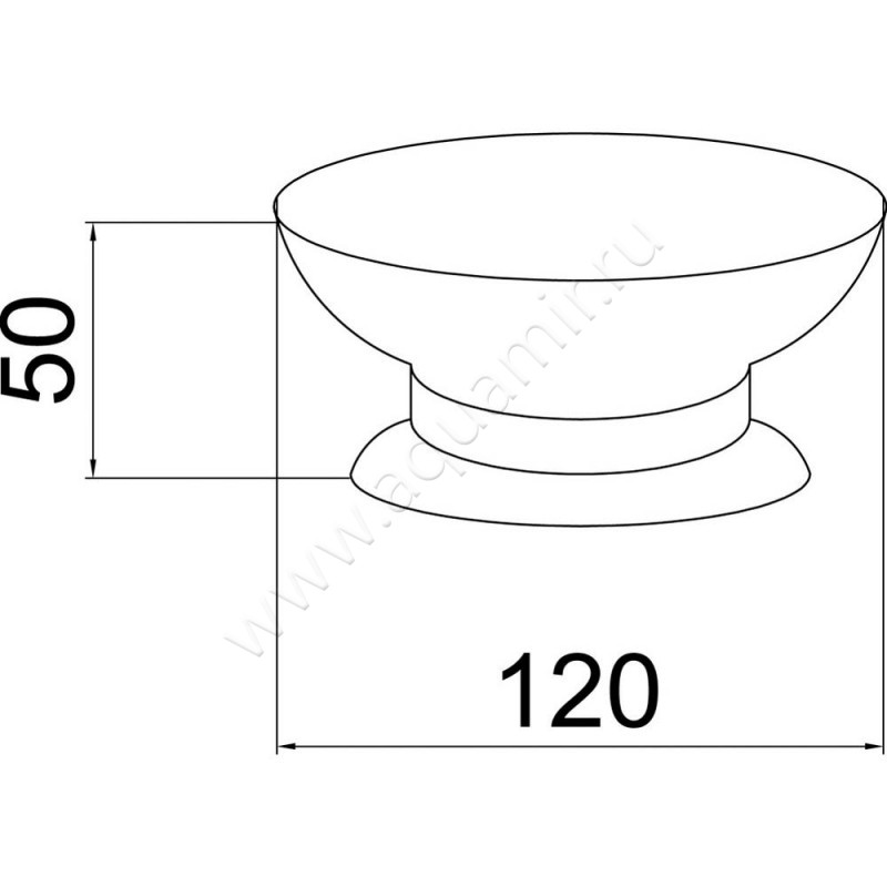 Мыльница Boheme Imperiale 10411 размеры