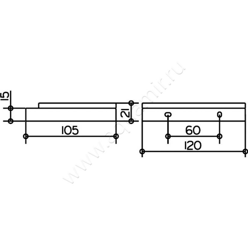 Мыльница Keuco Edition 11 11155 009000 размеры