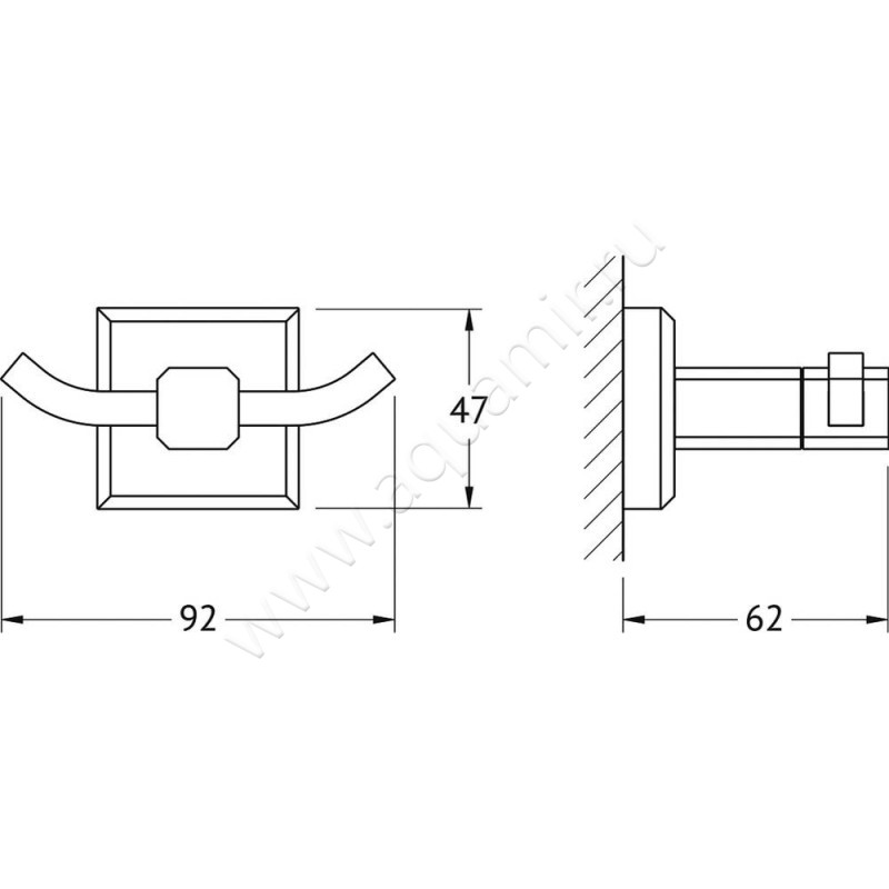 Крючок Artwelle Hagel 9925 размеры